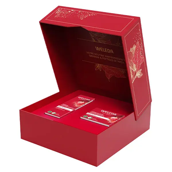 Kit de Presente Weleda Rotina de Romã e Maca: Creme Diurno 40ml e Sérum 30ml