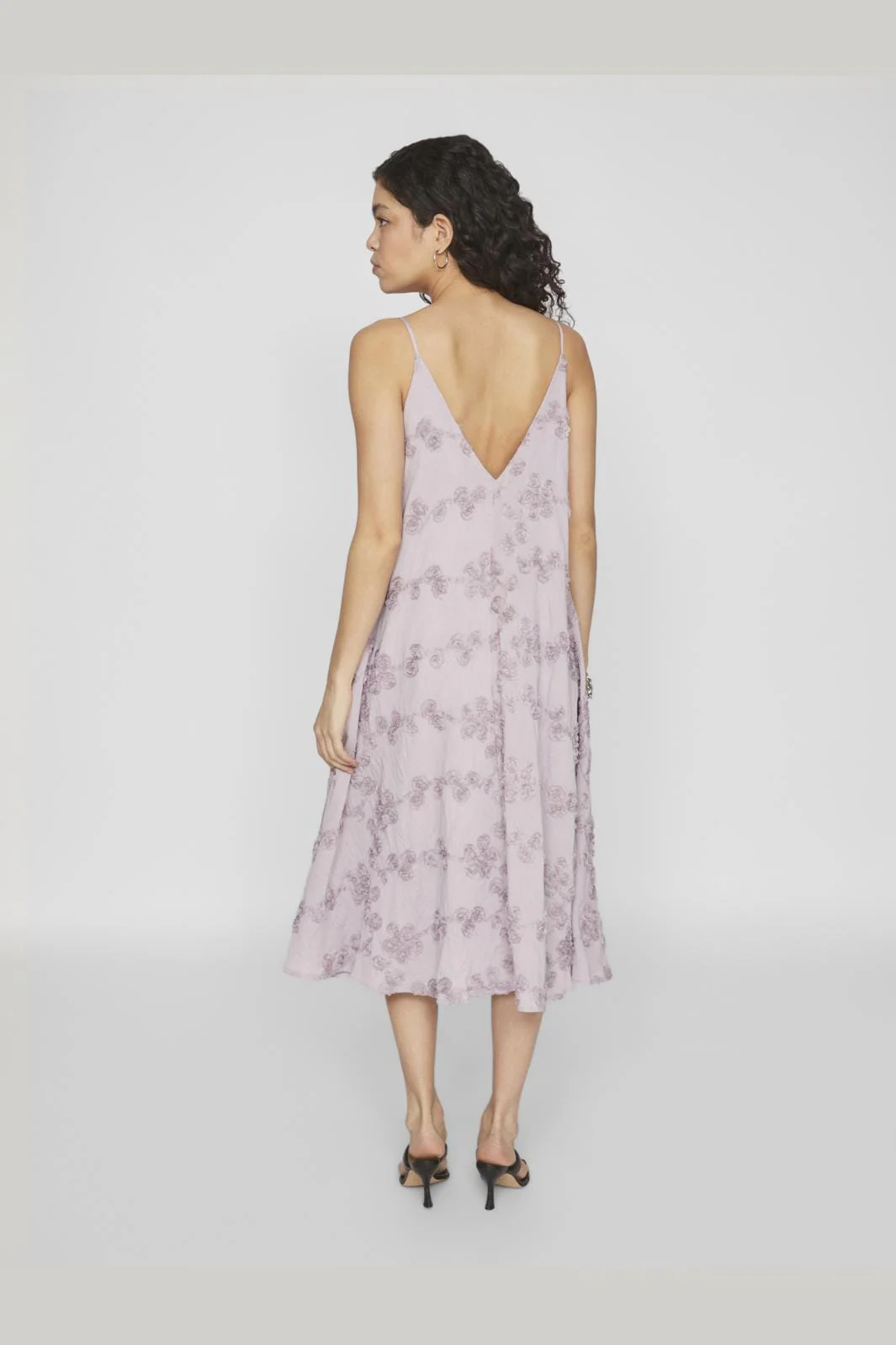 Vila Vidhara S/L Midi Dress/Rou
