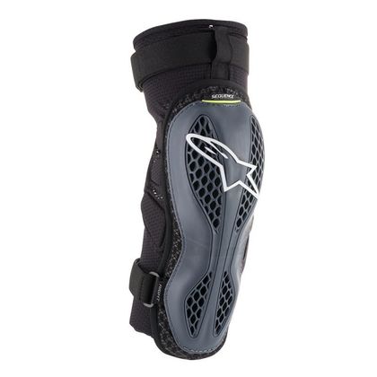 Genouillères Alpinestars SEQUENCE PROTECTOR - ANTHRACITE YELLOW FLUO 2023 - Gris / Jaune