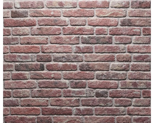 Wandpaneel 3D Rebel of Styles UltraLight Brick Loft rood 50x120 cm