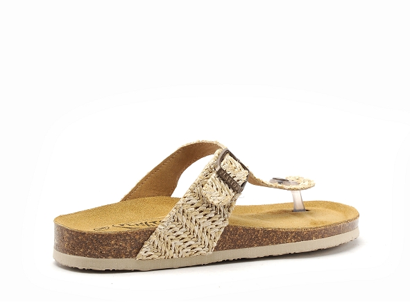 Plakton mules et sabots plats femme bolero 181671 beige