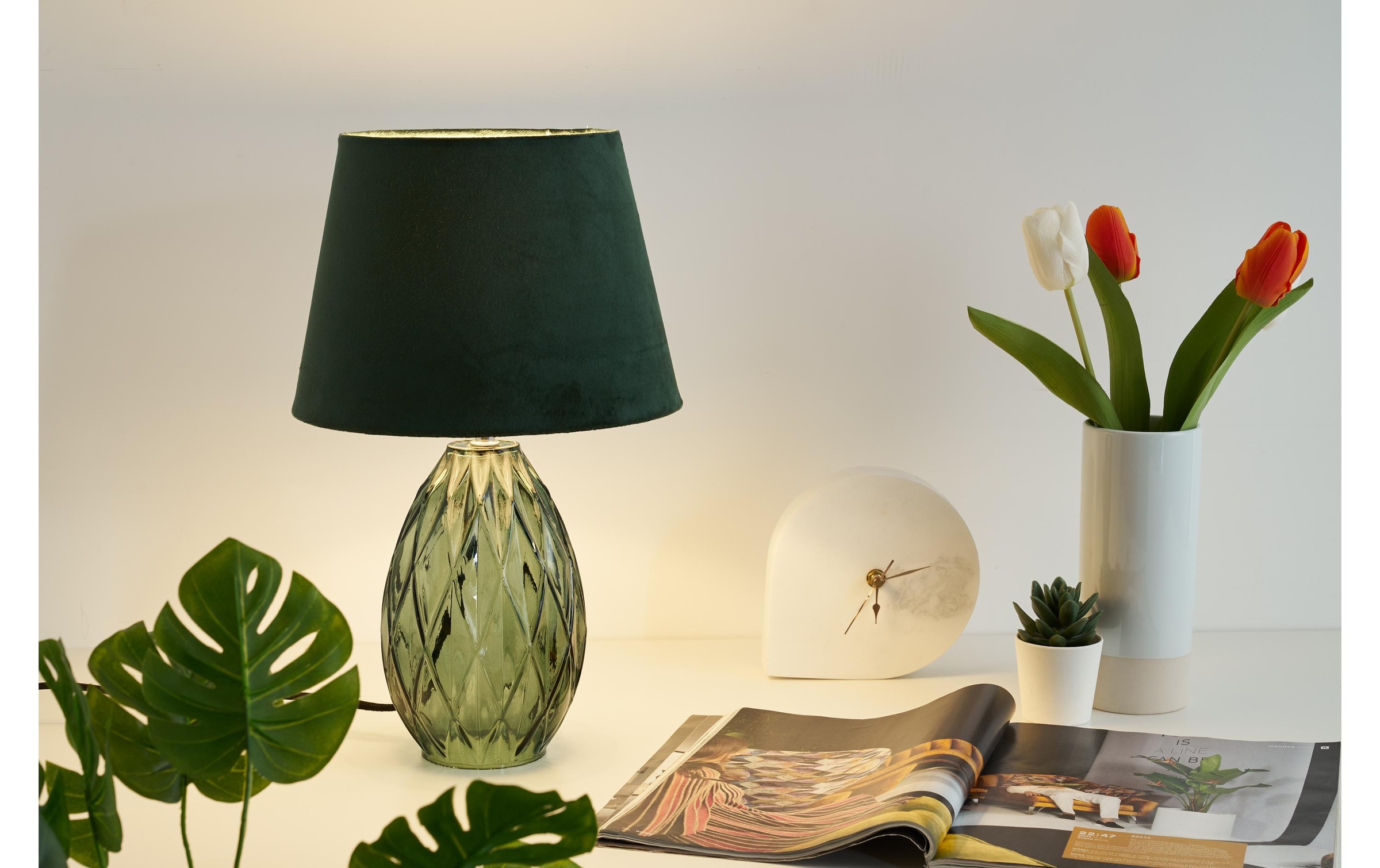 Pauleen Tischleuchte »Crystal Velvet« E14 1 Stk.