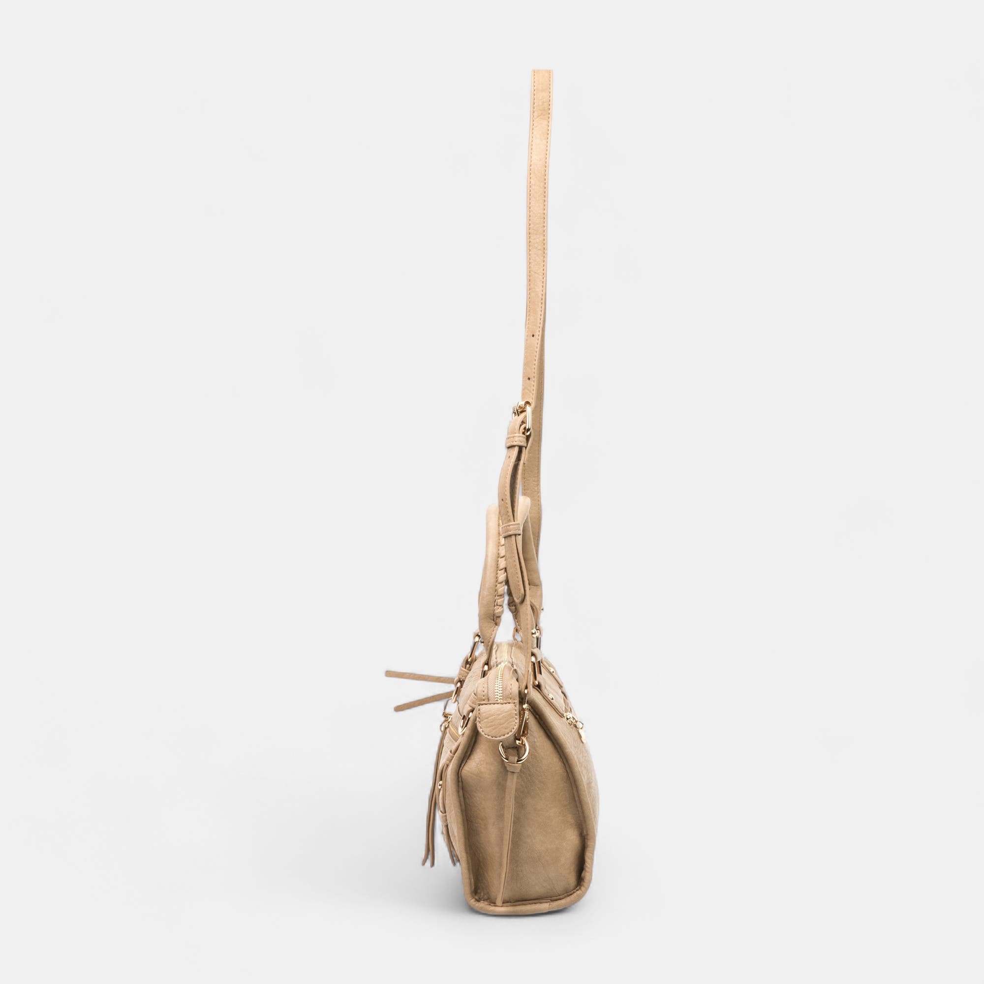 Sac à main beige