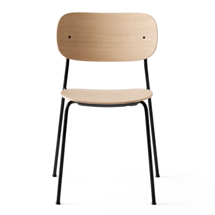 Audo - Co Dining Chair, schwarz / Eiche schwarz