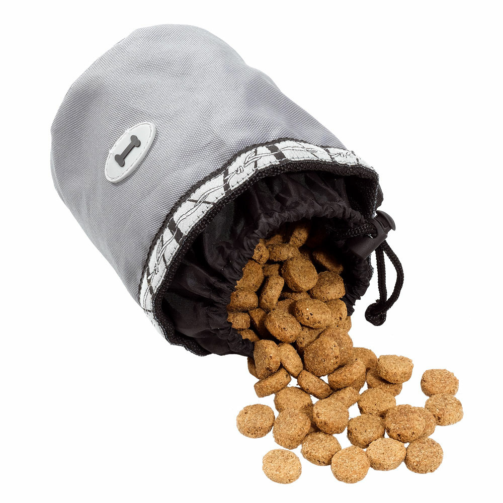 Conteneur sachet porte-croquettes chiens chien voyage ferplast dog treats bag
