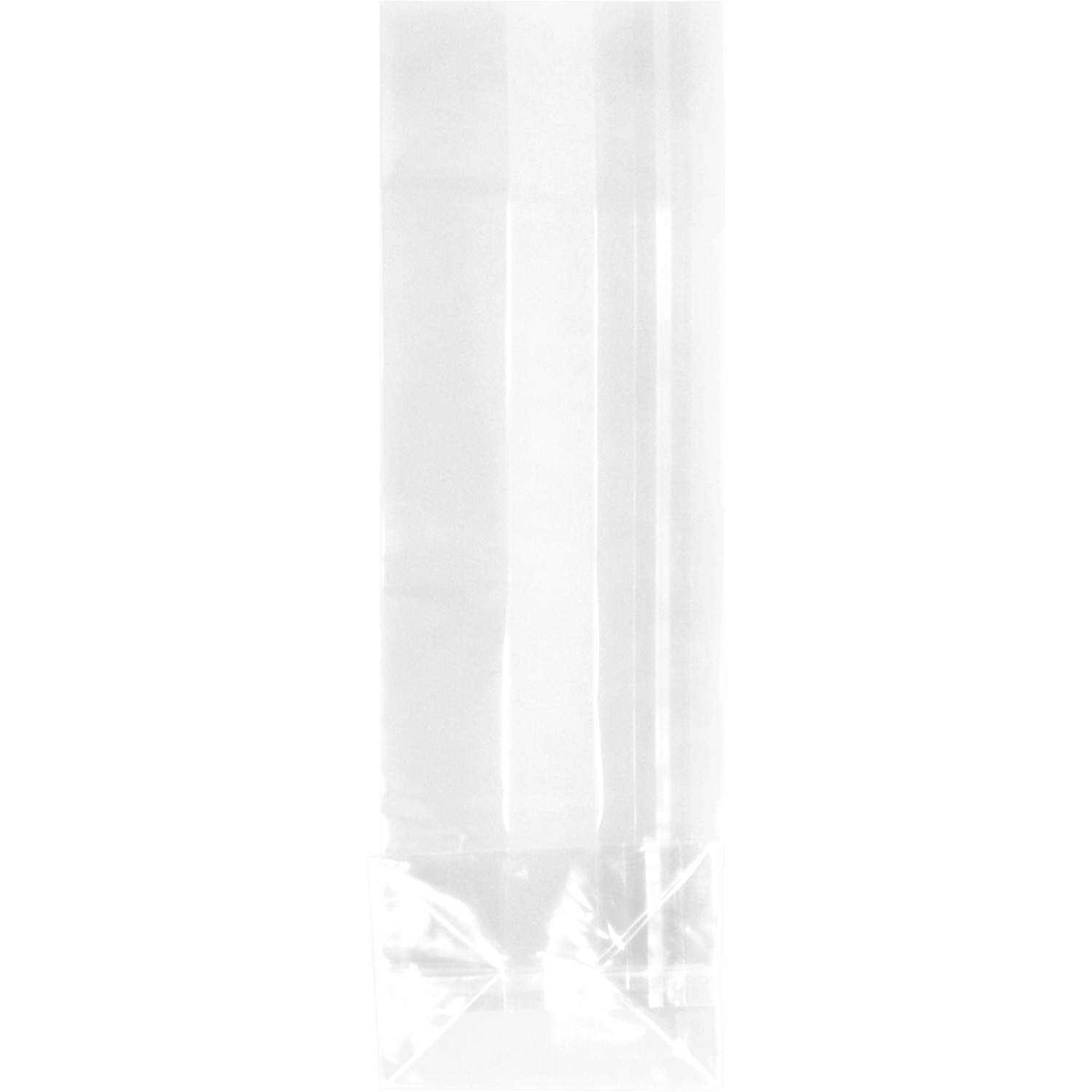 Zak, Blokbodemzak, OPP, 6/ 2,2x20cm, 40my, transparant