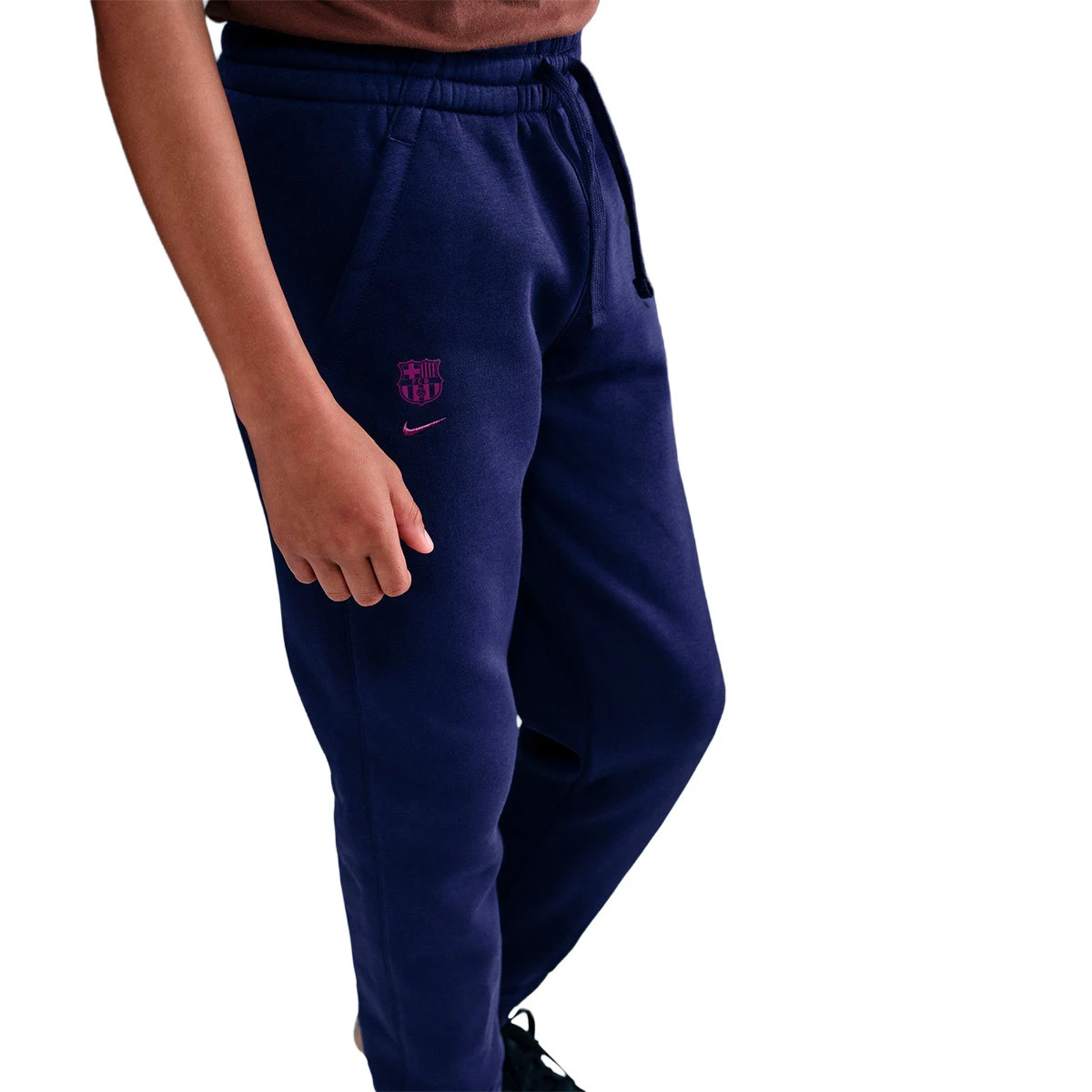 Calças Nike FC Barcelona Fanswear 2025-2026 Criança