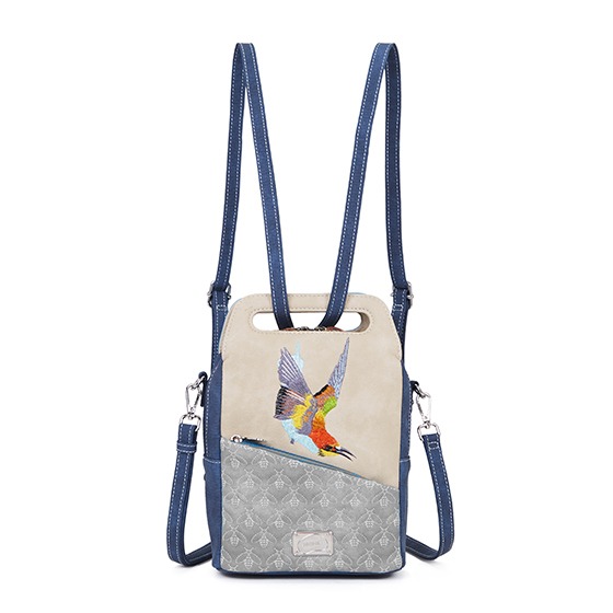 Hi-Di-Hi Zzzerenade Hand/ Shoulder/ Backpack Navy
