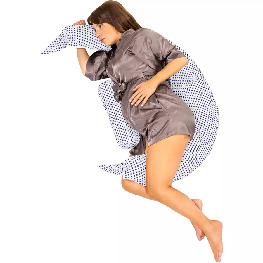 KOALA BABYCARE® Still- und Schwangerschaftskissen 8in1 weiß
