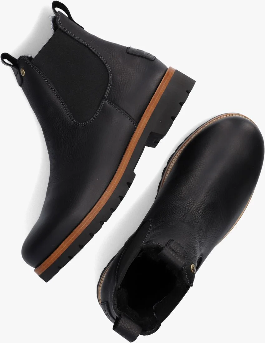 PANAMA JACK zwarte panama jack chelsea boots burton igloo