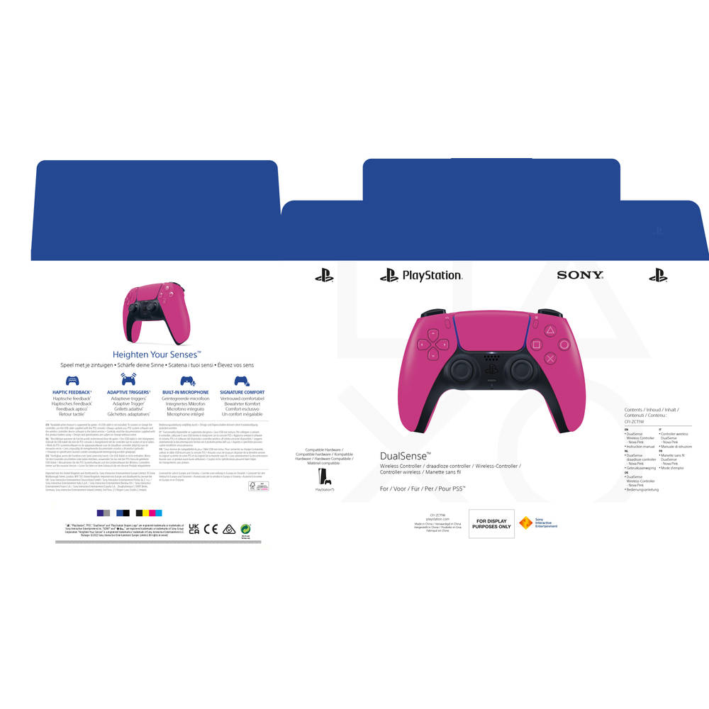 PS5 DualSense draadloze controller Nova Pink