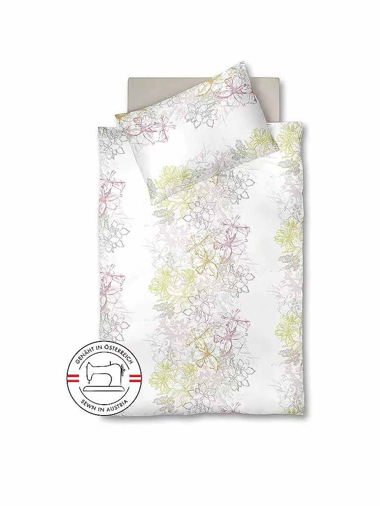 FLEURESSE Tencel Bettwäsche Dream Deluxe 70x90cm / 140x200cm Sorbet bunt
