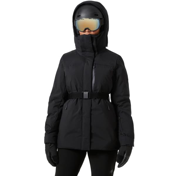 Veste de ski HELLY HANSEN W NORA LONG PUFFY JKT BLACK