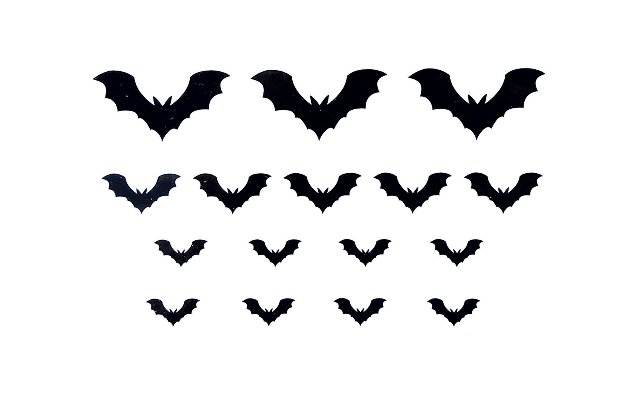 Halloween Nep Tattoos Vleermuizen