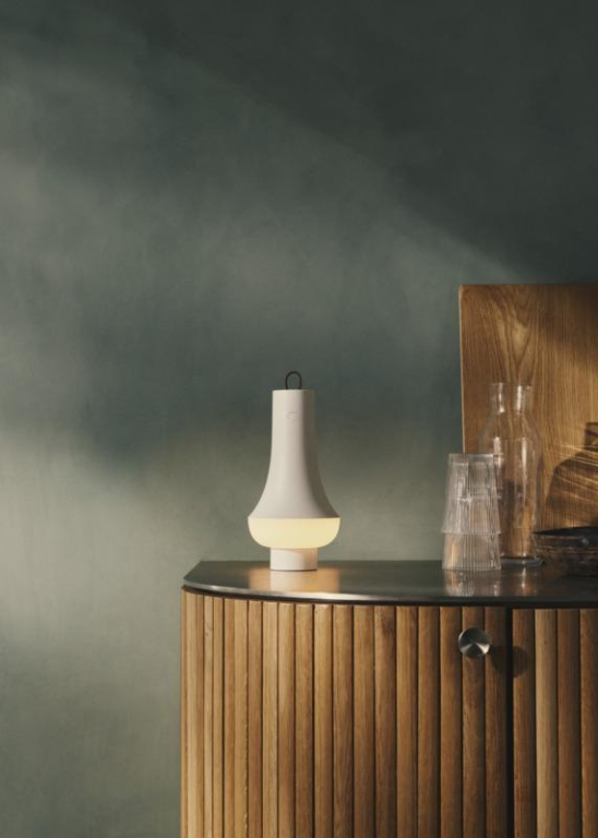 Louis Poulsen Tomoshi tafellamp LED oplaadbaar White