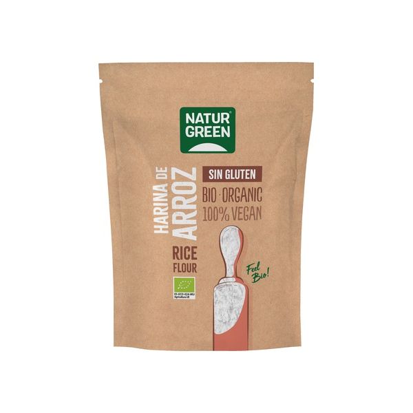Naturgreen Farinha de Arroz Orgânica 500g de Pó