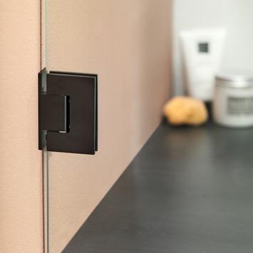 Sealskin Swingdeur voor Douchewand I AM 90x200 cm Zwart
