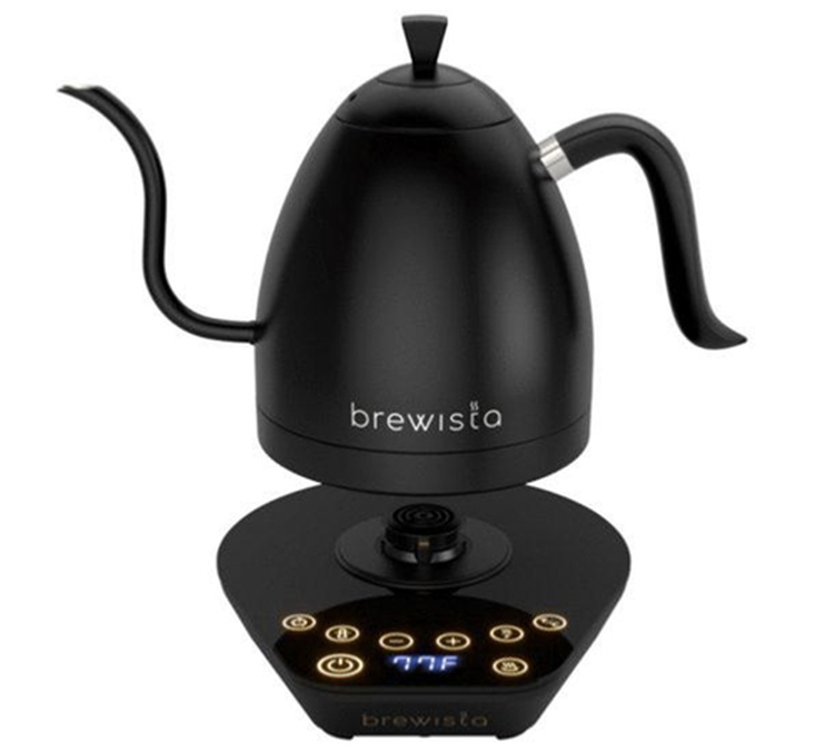 Bouilloire col de cygne Artisan Gooseneck Blanche  1L - Brewista