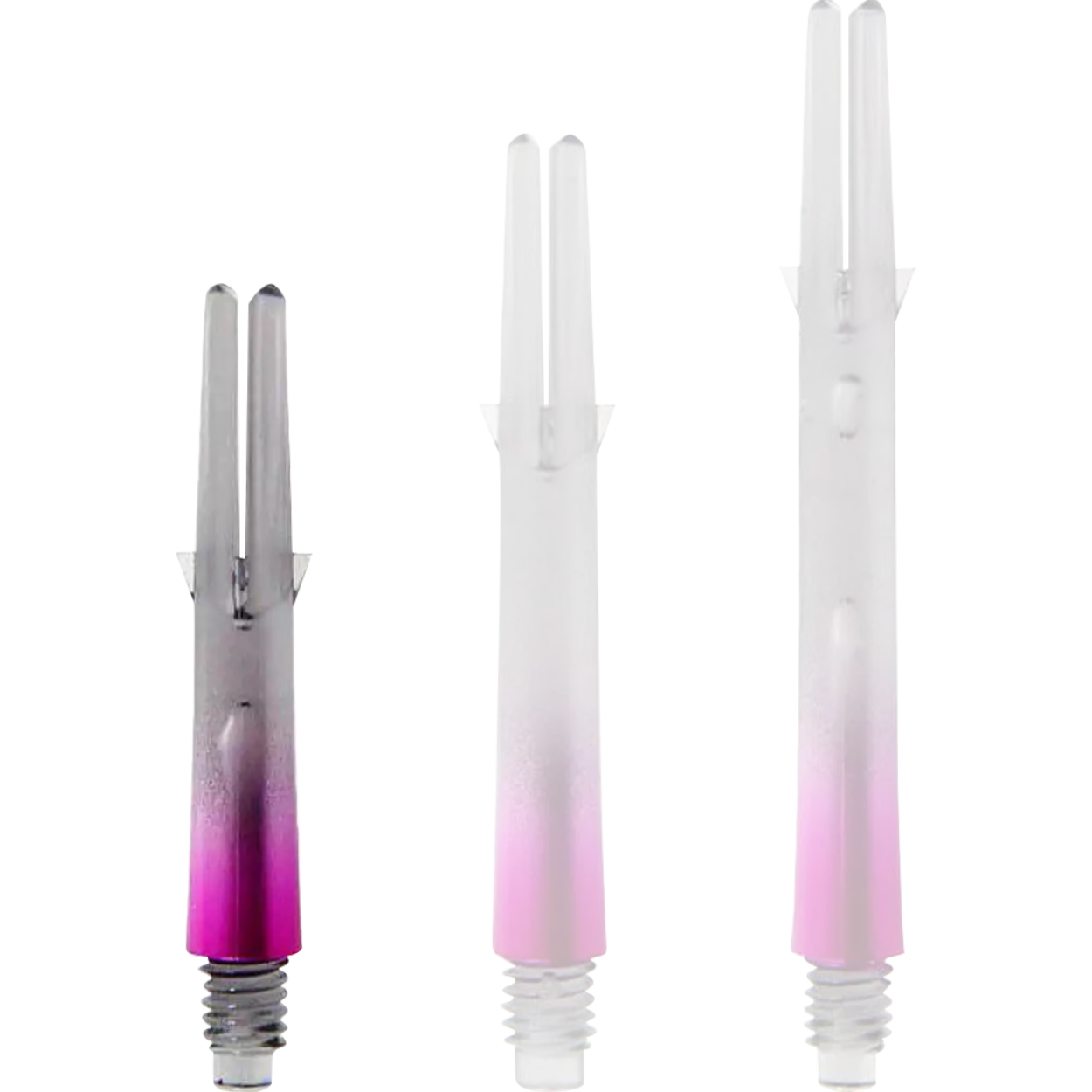 L-Style - L-Shaft Lock Straight TwoTone - Schwarz Klar Pink