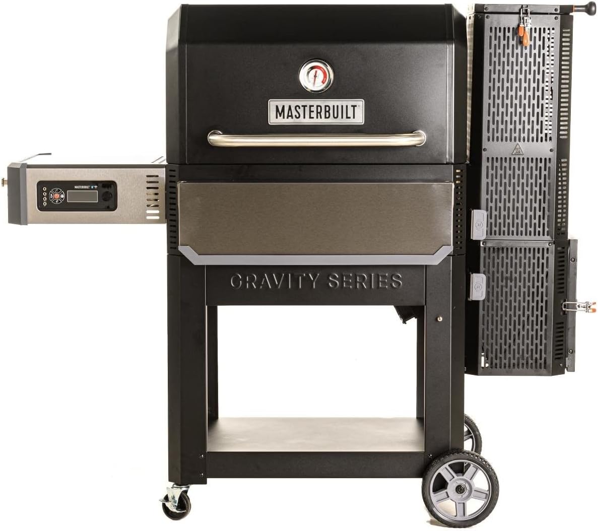 Masterbuilt® - Gravity Series 1050 Digitaler Holzkohlegrill + Smoker, Schwarz