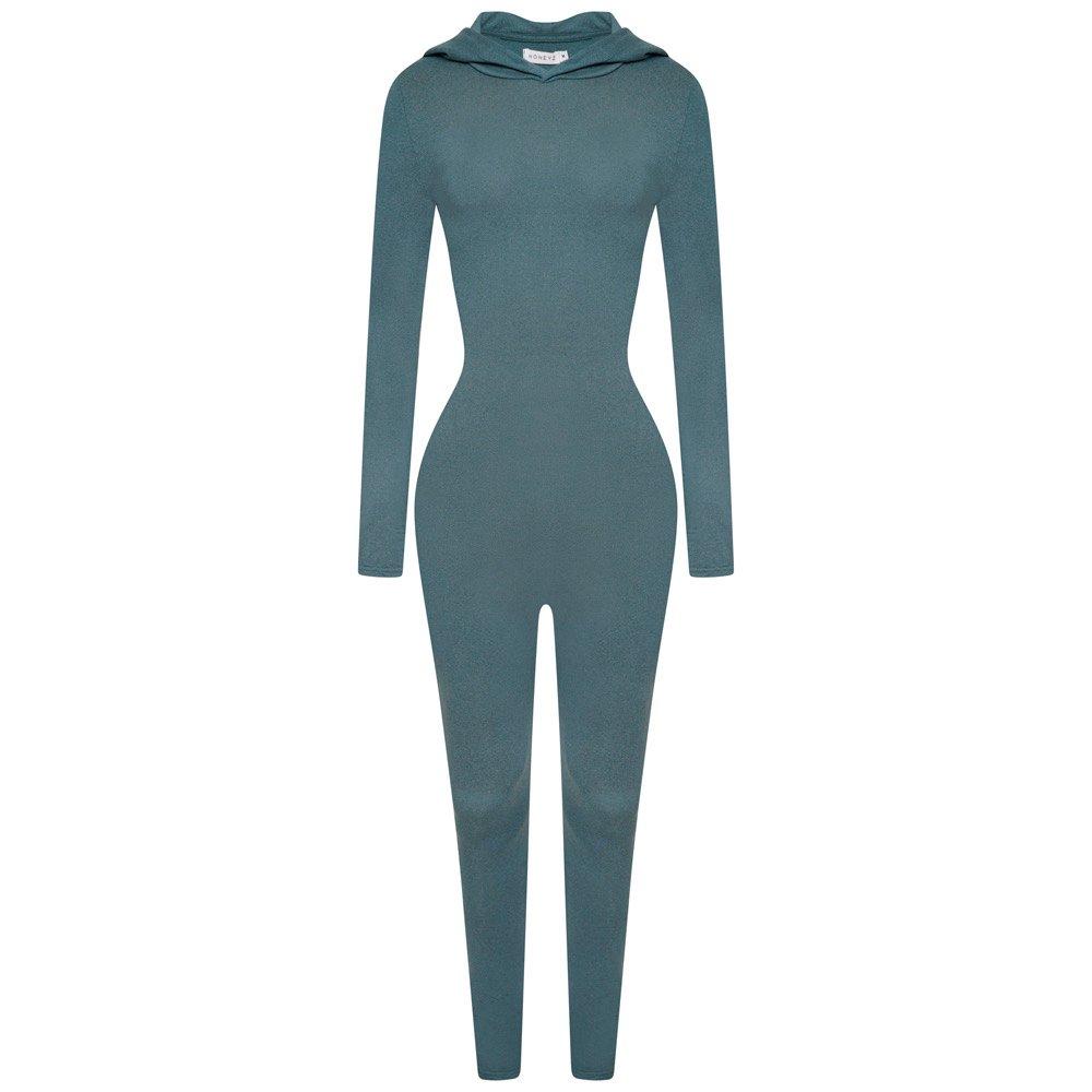Honeyz Hooded Jumpsuit Womens
