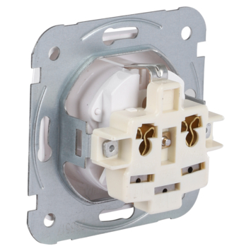 GAMMA K2 Enkel Geaard Stopcontact Wit
