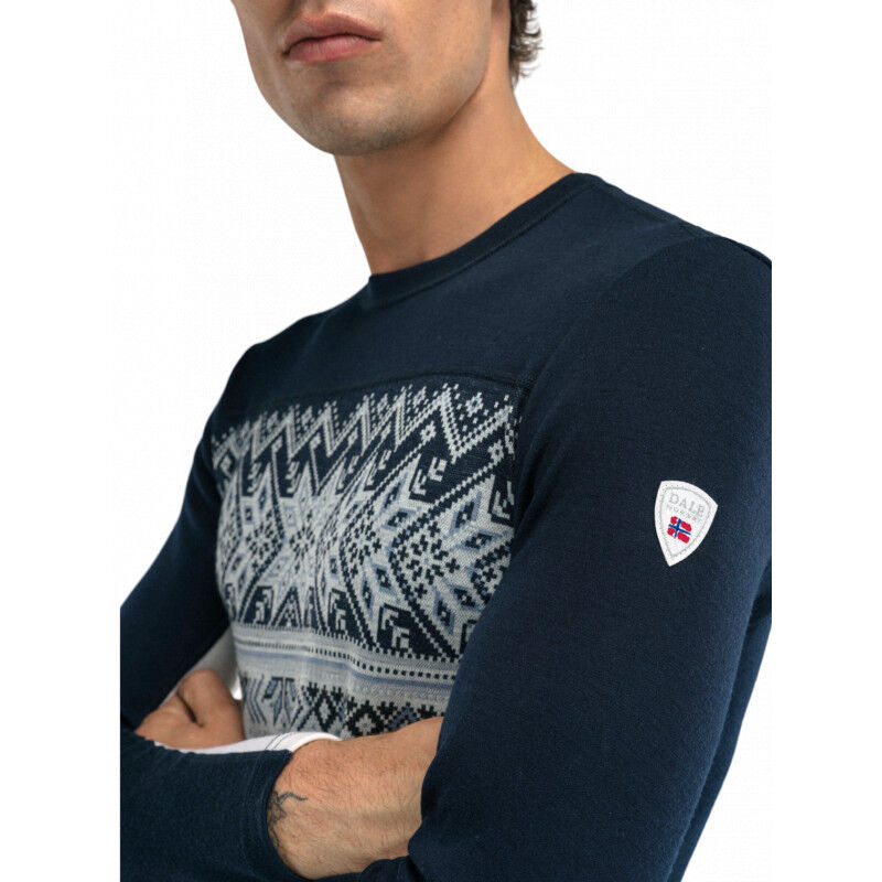 Aksla Baselayer Crew Neck - Maillot thermique laine mérinos homme