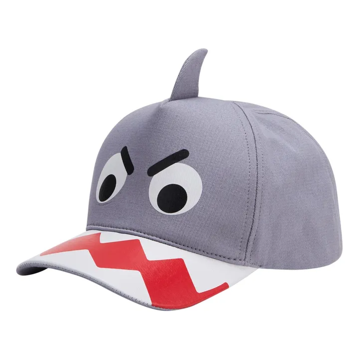 Stella McCartney Kids Casquette Requin | Gris