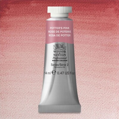 Winsor & Newton - Akvarelfarve - Potters Pink 14 ML