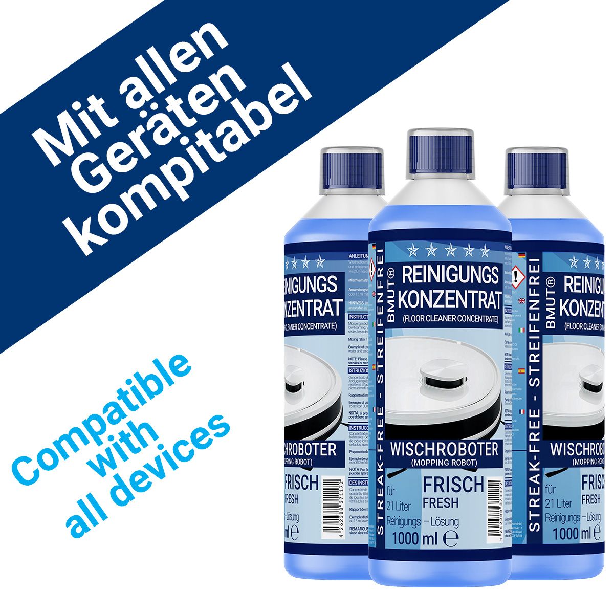 BMUT Wischroboter Reinigungsmittel Konzentrat