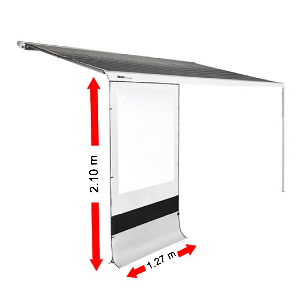 Façade de store Thule Rain Blocker G2 2m10 x 1m27