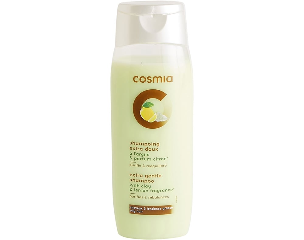 CHAMPÔ COSMIA EXTRA GENTLE ARGILA E LIMÃO 400ML