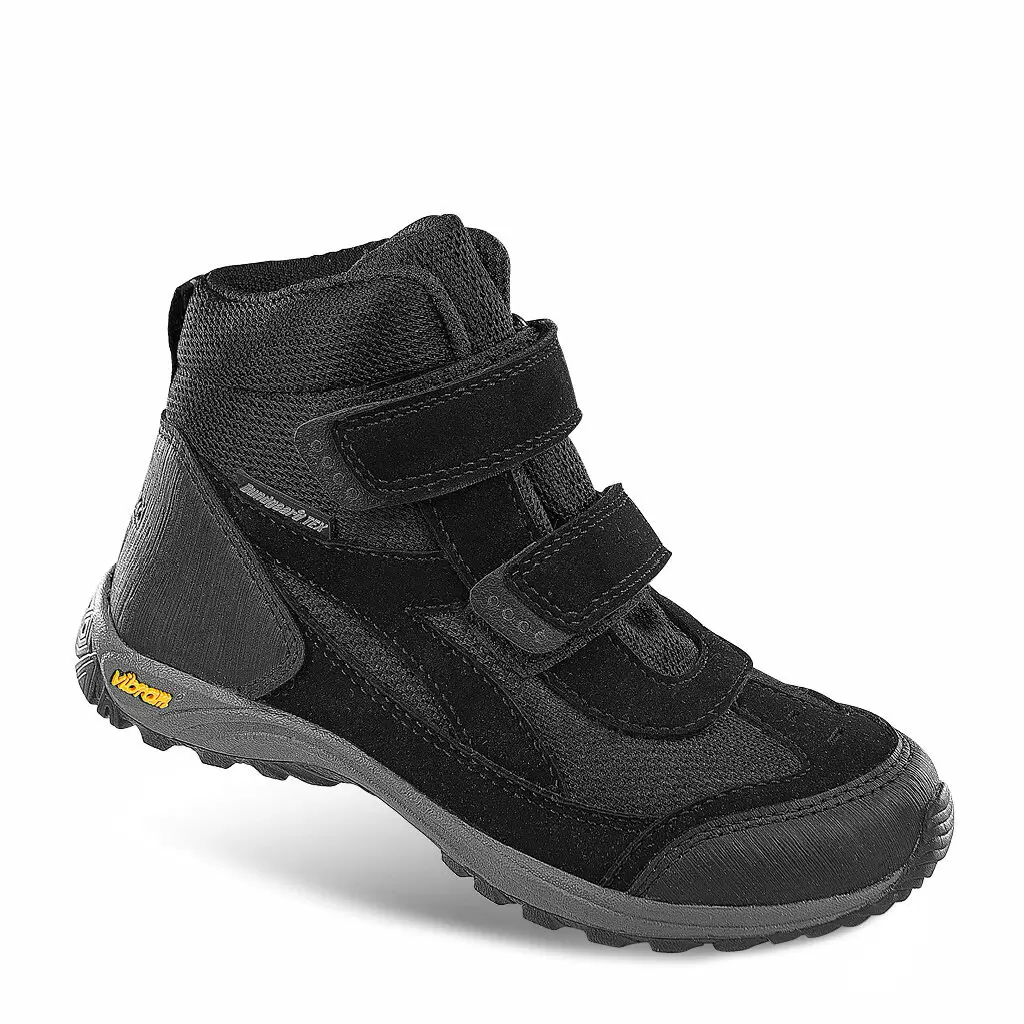KINDER - Klettschuh VITAL TEX schwarz