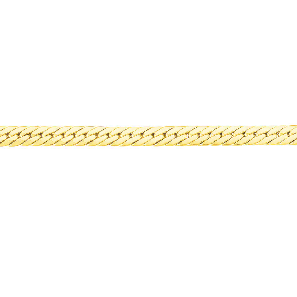 Bracelet Izel Maille Anglaise Or Jaune