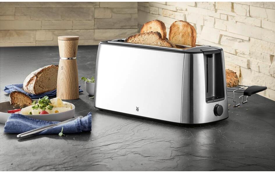 Toaster Bueno Pro SilberDoppel Langschlitztoaster