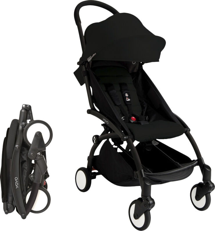 Babyzen YOYO  6  Siddedel - Sort Sort