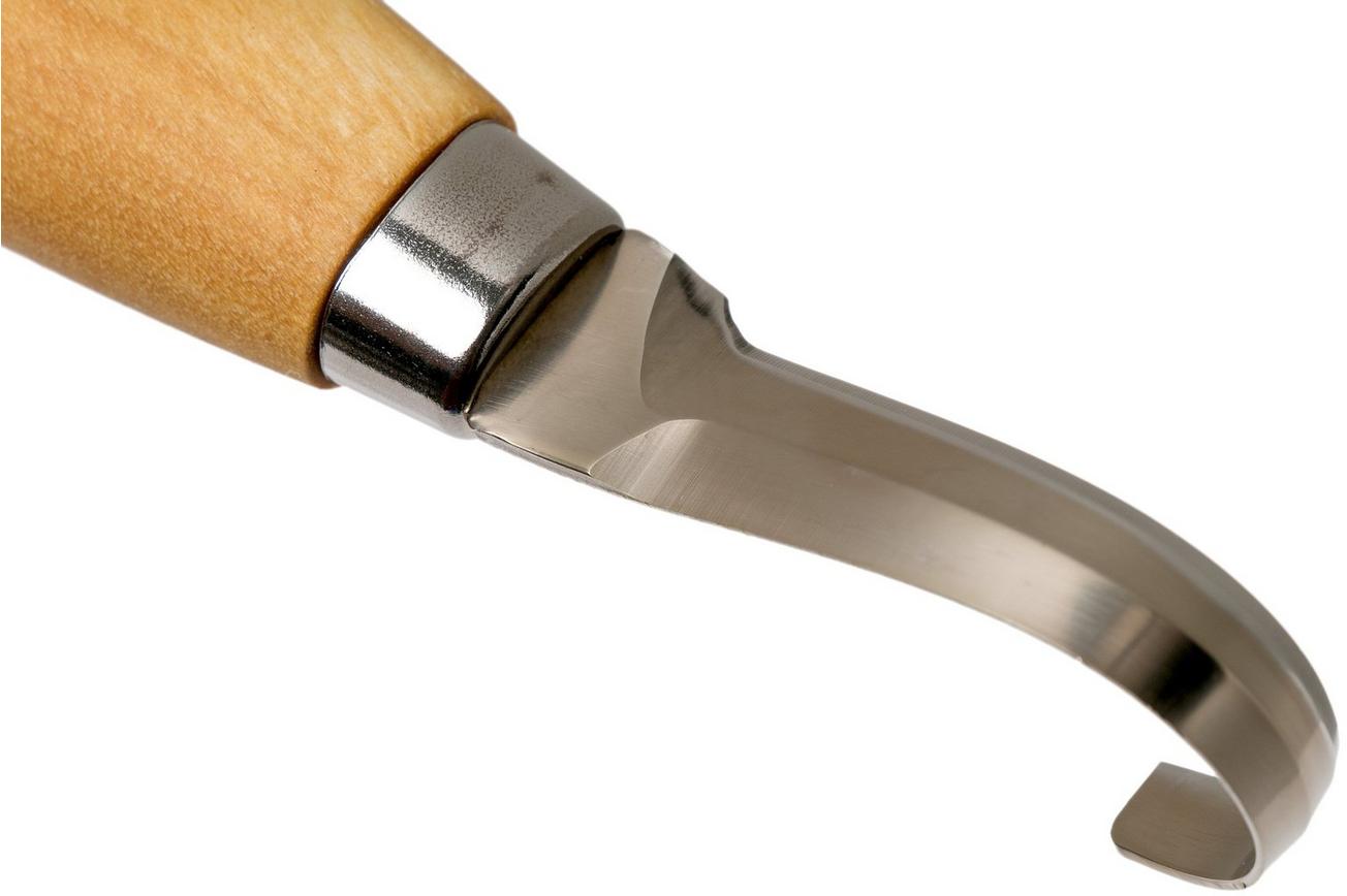 Morakniv Hook Knife 164 lepelmes, linkshandig, met schede