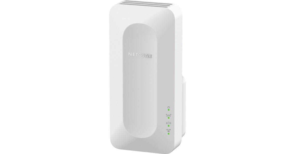 NetgearAX3000 4-Stream WiFi 6 Extender repeater  (Beige, Dual band)
