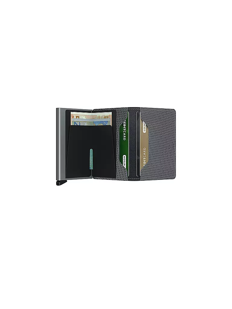SECRID Geldbörse - Slimwallet Carbon Cool Grey grau