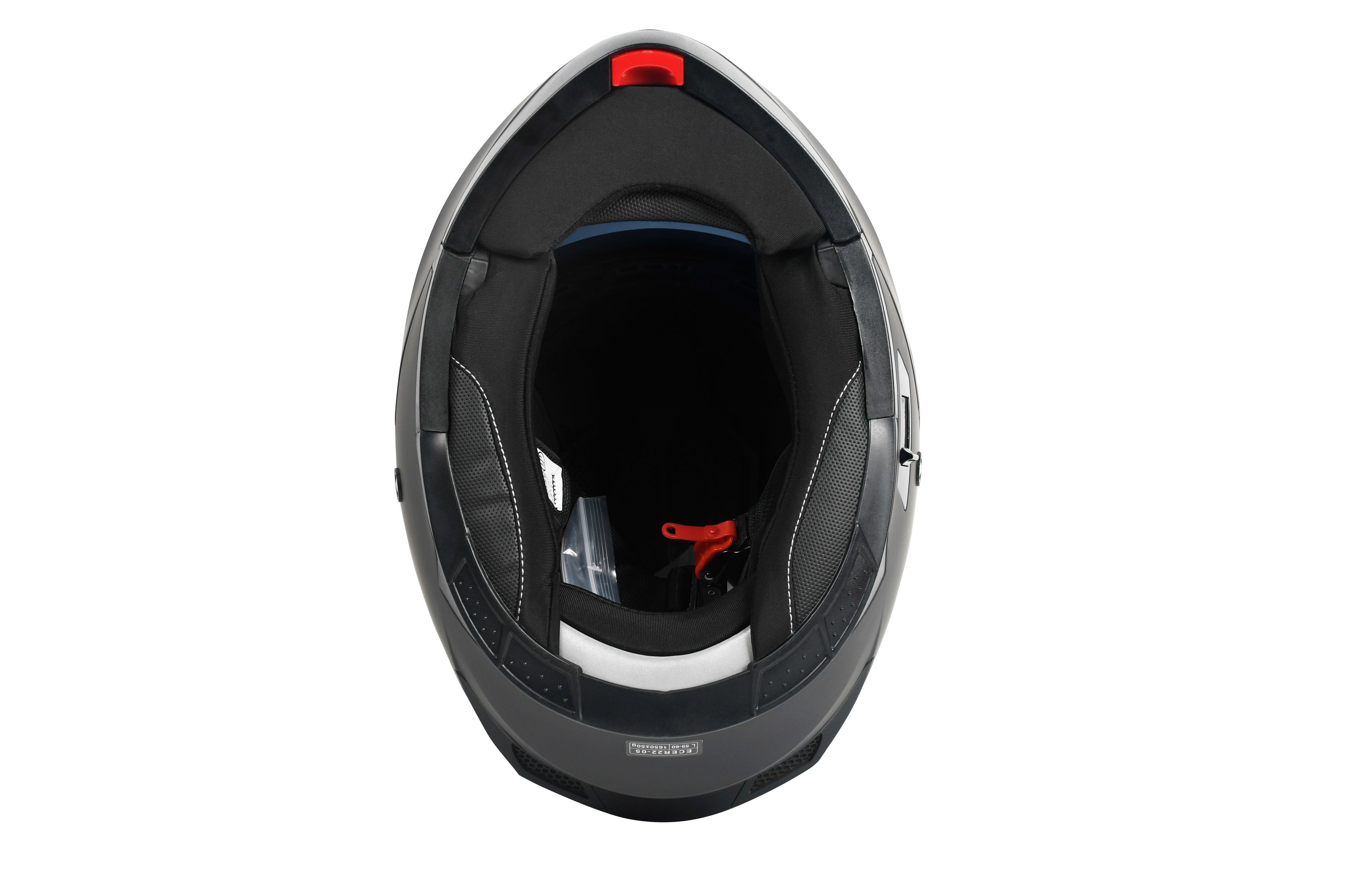 Motorrad Klapphelm schwarz matt Grösse 61