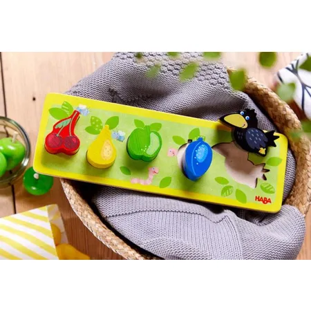 HABA 306084 Holzpuzzle Obstgarten