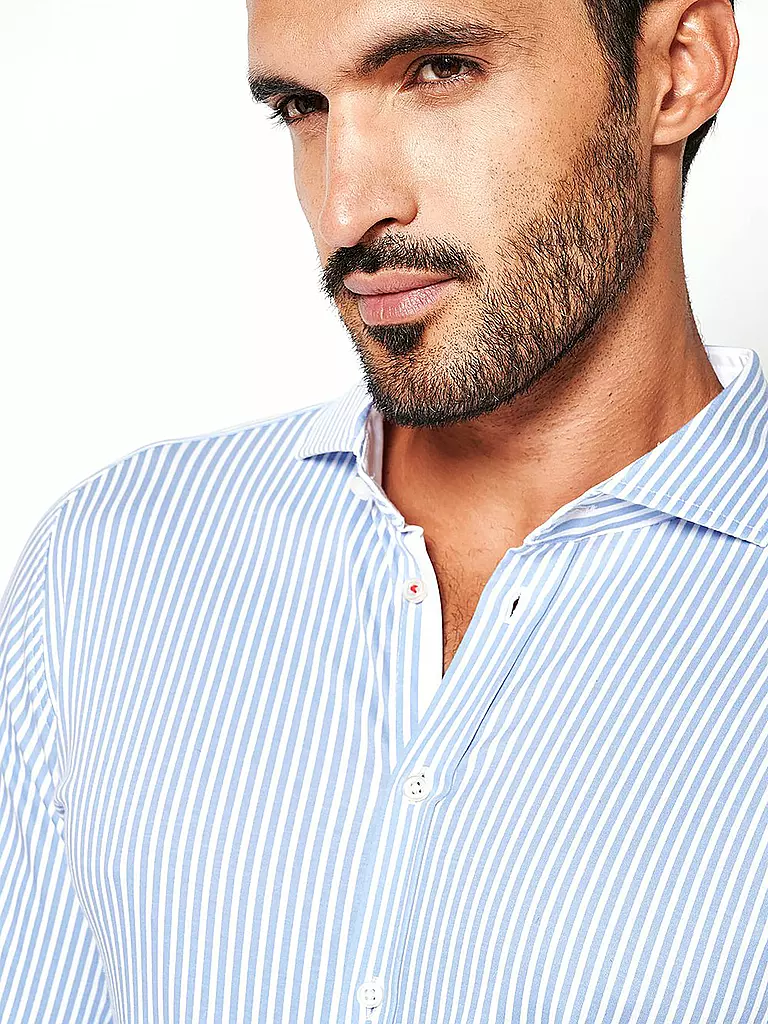DESOTO Jerseyhemd blau