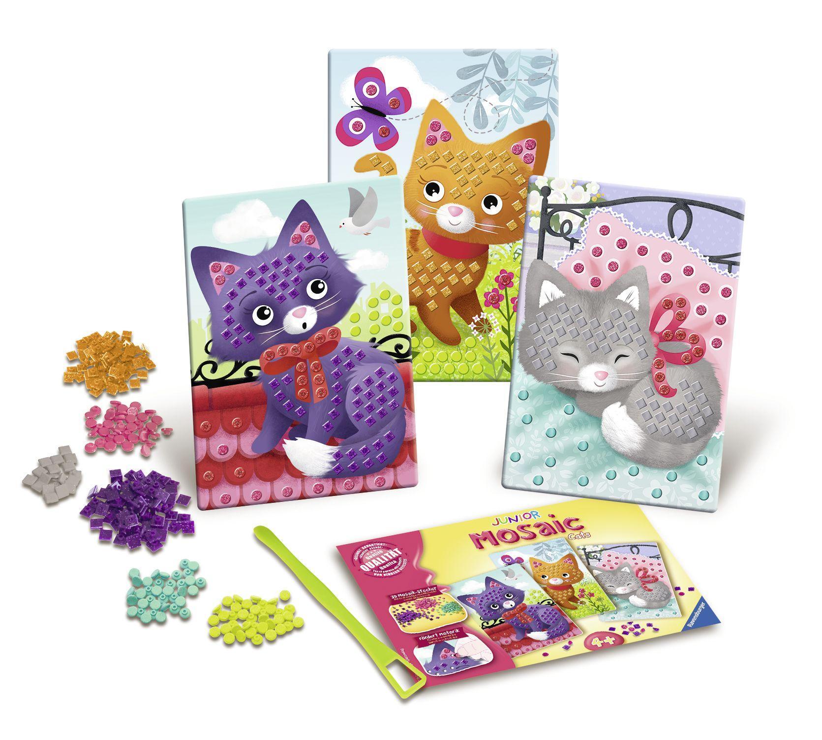 Junior Mosaic – Cats 51-teilig