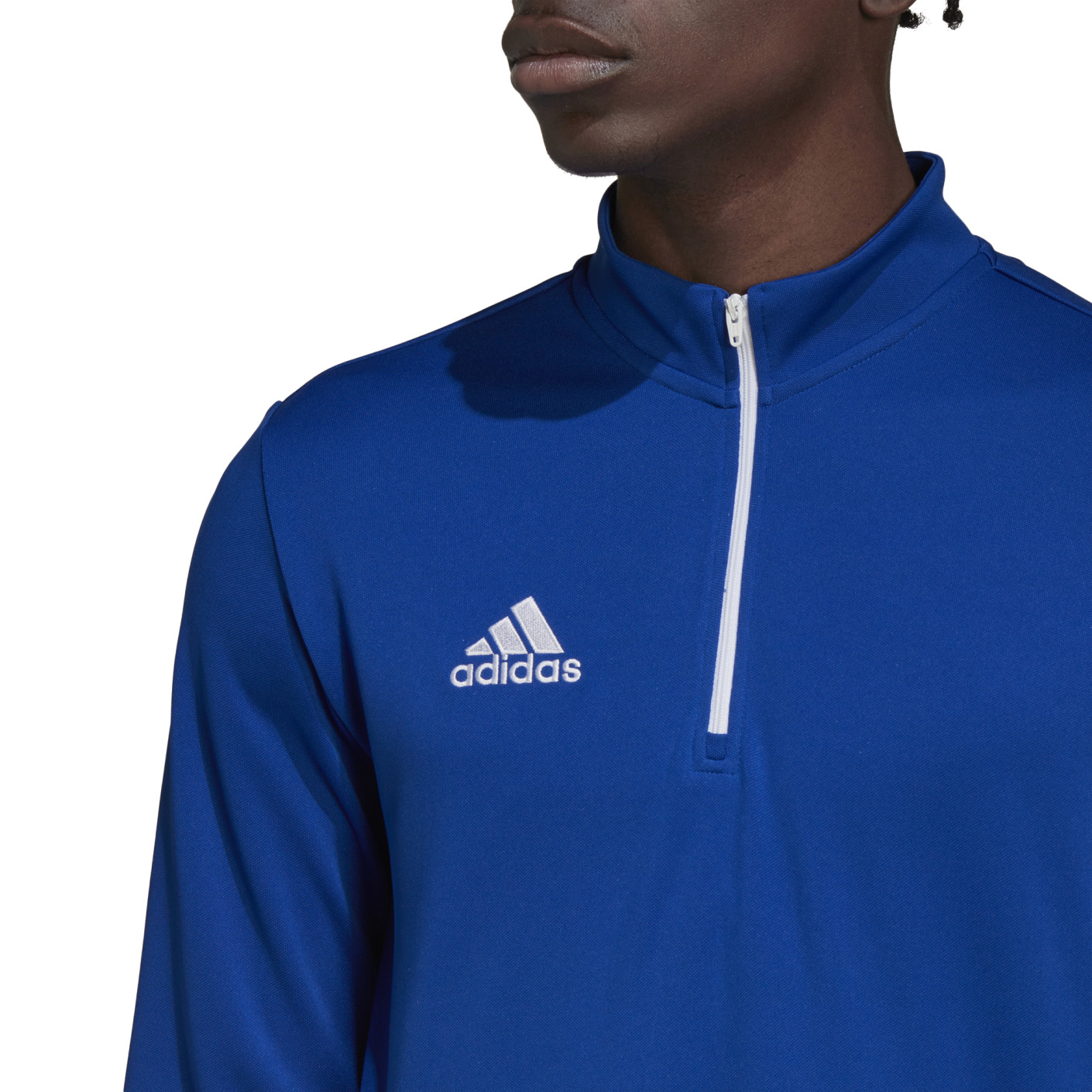 Adidas Entrada 22 Trainingstrui 1/4-Zip Blauw Wit
