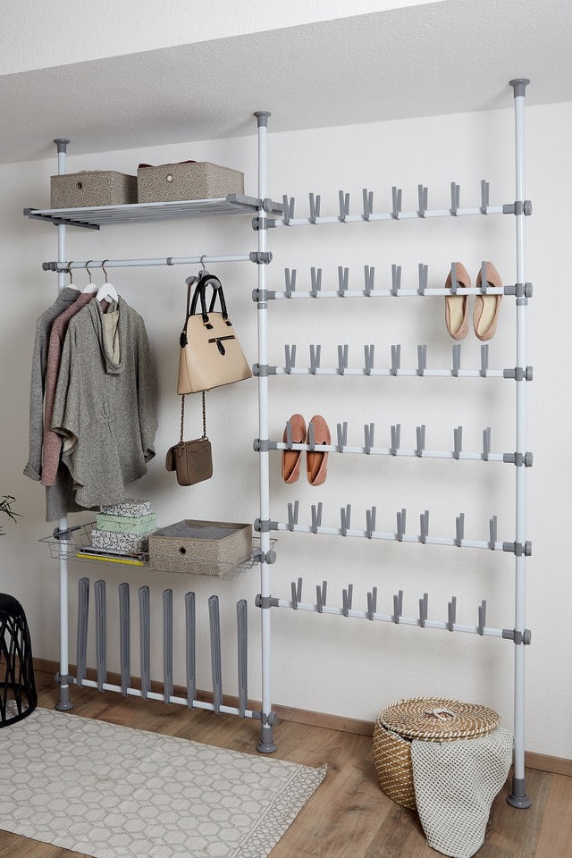 WENKO Teleskopregal »Modell Herkules« ausziehbarer Regalboden, 73-120 cm, passend zur WENKO Herkules-Serie