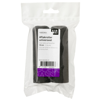 KARWEI aflakroller voor gladde ondergrond universeel 10 cm (2 stuks)