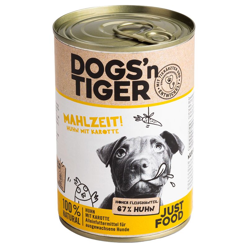 Lot Dogs'n Tiger Adult 12 x 400 g