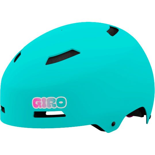 Giro Dime FS Radhelm Kinder matte screaming teal