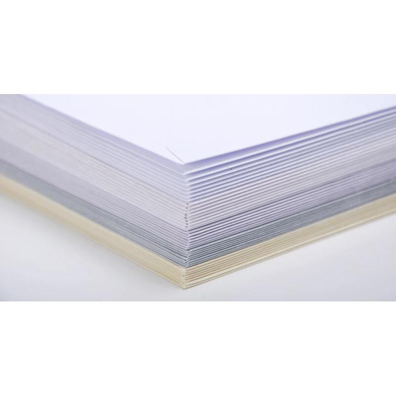 Coffret Pollen de 40 enveloppes 90x40mm + 40 cartes 82x128mm - Assortiment Mariage