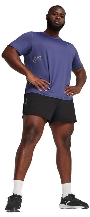 Run Knit 3 Split Short Men
